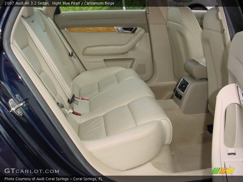Night Blue Pearl / Cardamom Beige 2007 Audi A6 3.2 Sedan
