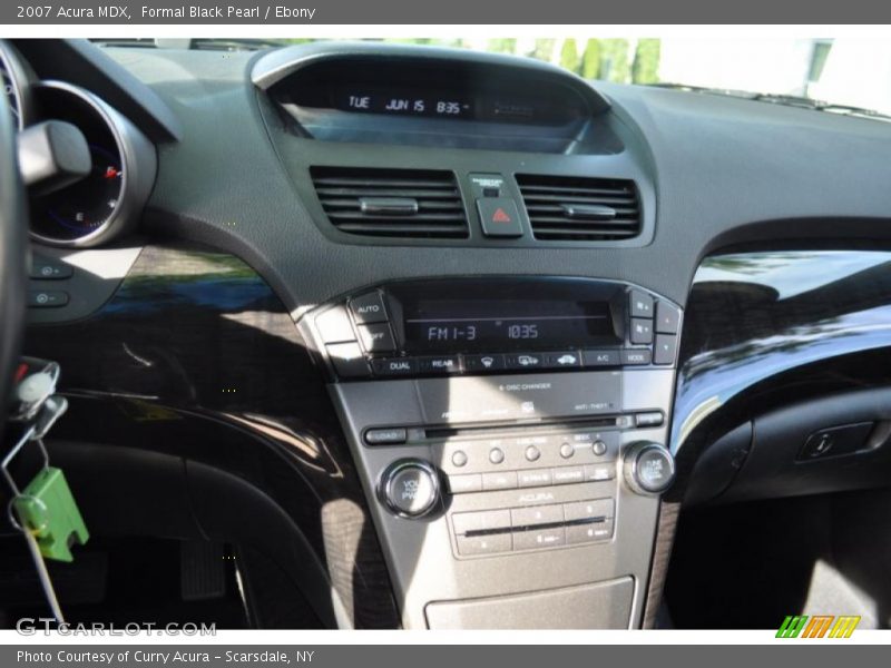 Formal Black Pearl / Ebony 2007 Acura MDX