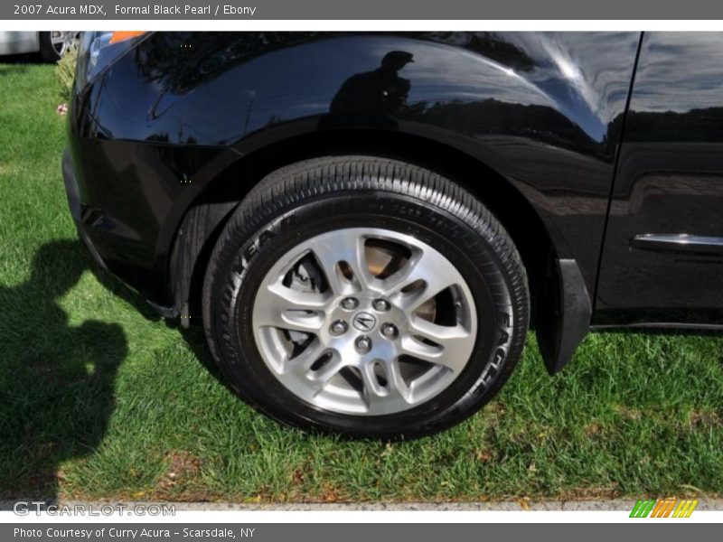 Formal Black Pearl / Ebony 2007 Acura MDX