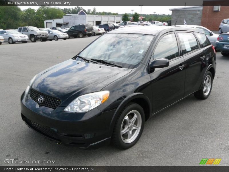 Black / Dark Gray 2004 Toyota Matrix