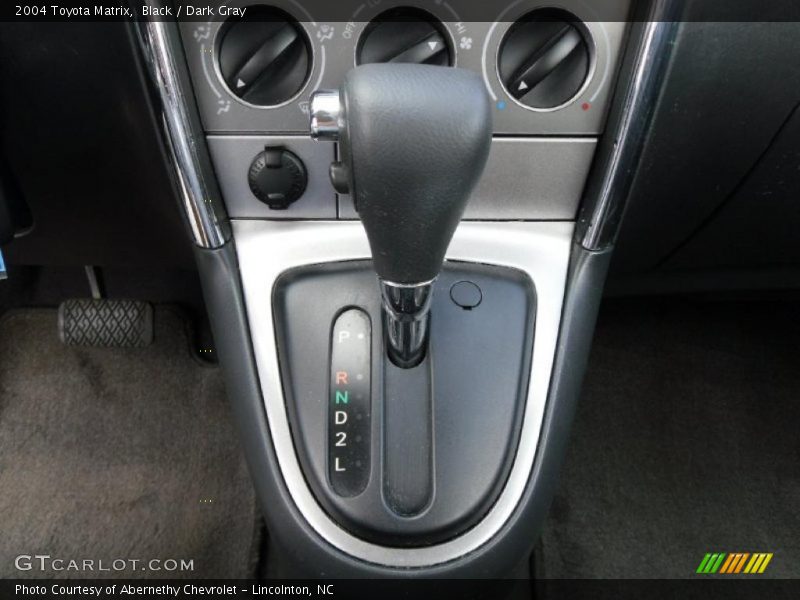 Black / Dark Gray 2004 Toyota Matrix