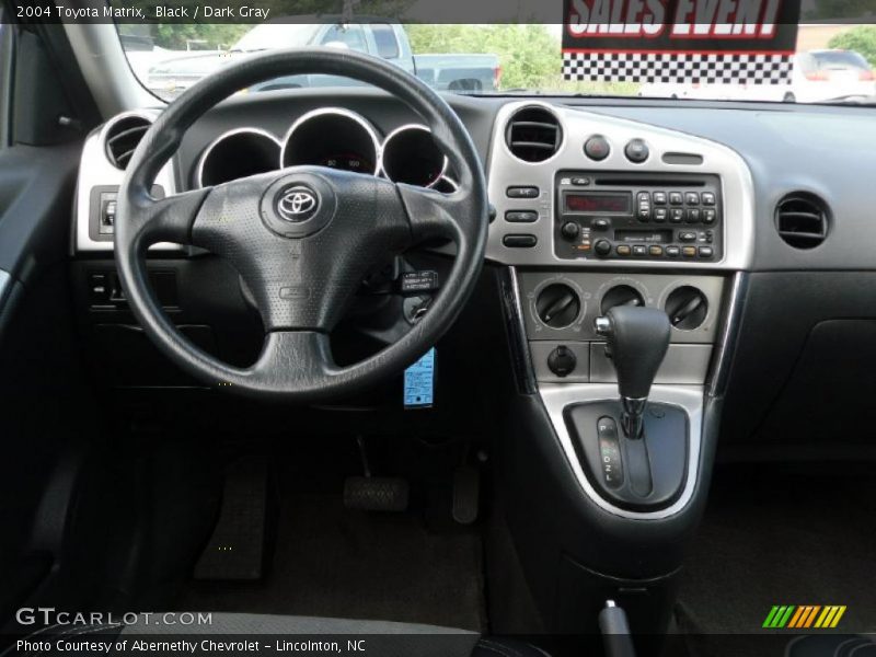 Black / Dark Gray 2004 Toyota Matrix