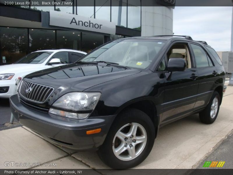 Black Onyx / Ivory 2000 Lexus RX 300