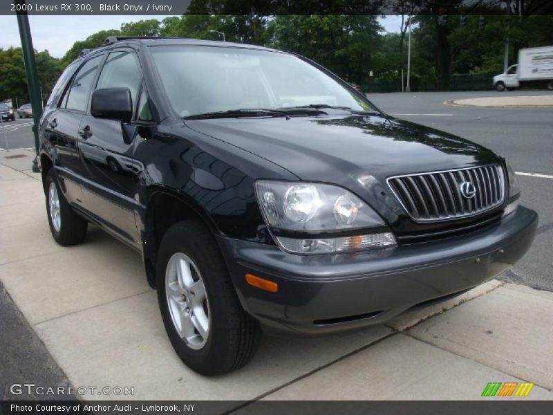 Black Onyx / Ivory 2000 Lexus RX 300