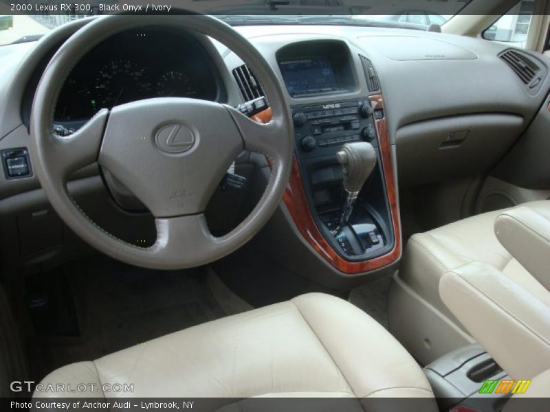 Black Onyx / Ivory 2000 Lexus RX 300