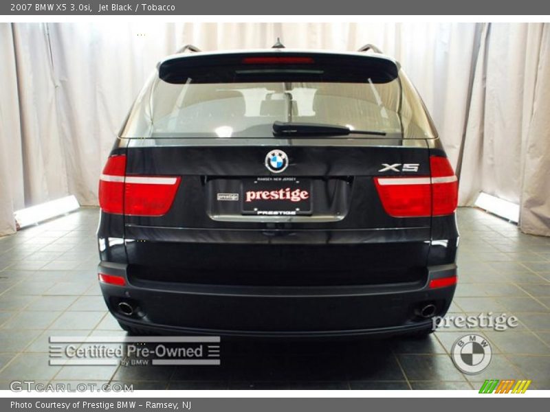 Jet Black / Tobacco 2007 BMW X5 3.0si