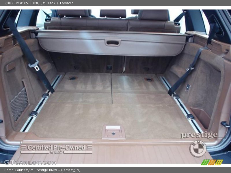 Jet Black / Tobacco 2007 BMW X5 3.0si