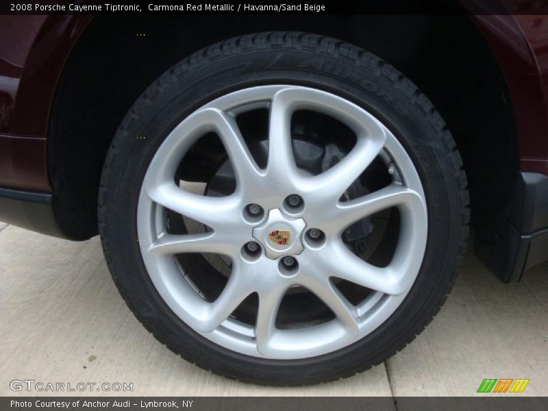 Carmona Red Metallic / Havanna/Sand Beige 2008 Porsche Cayenne Tiptronic