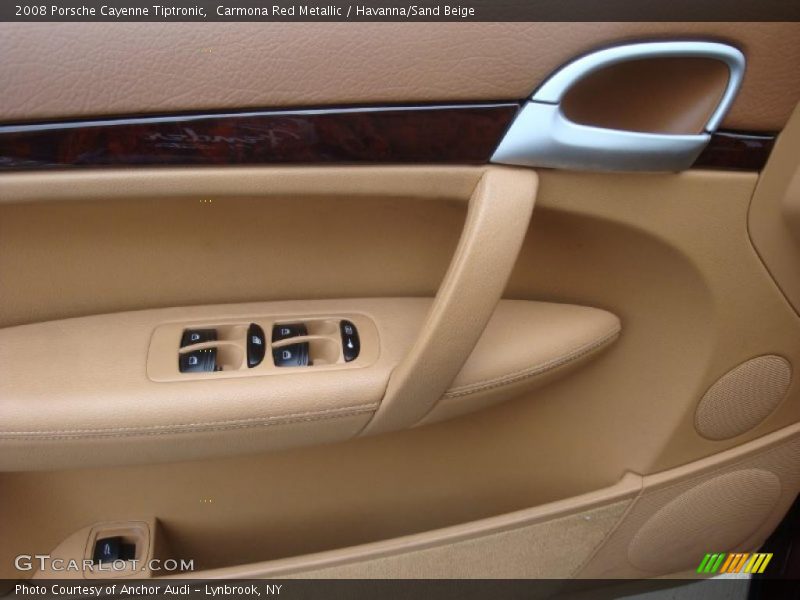 Carmona Red Metallic / Havanna/Sand Beige 2008 Porsche Cayenne Tiptronic