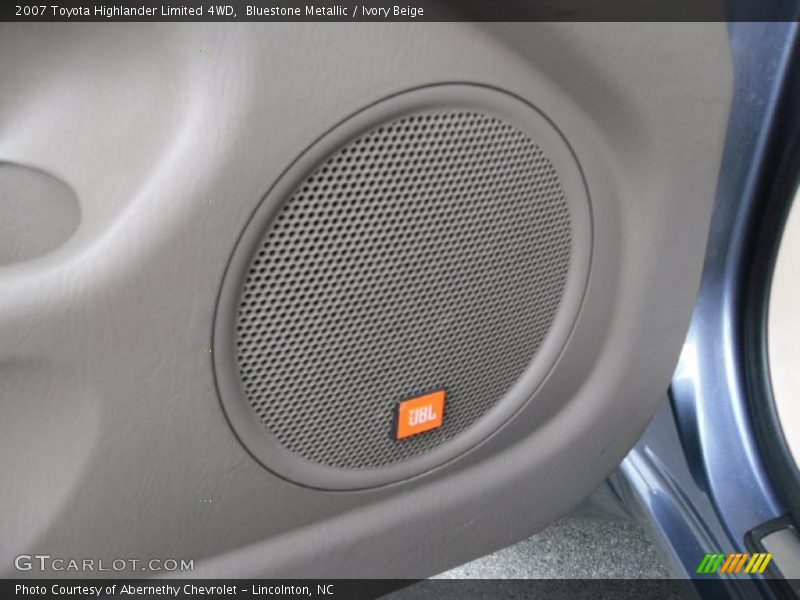 Bluestone Metallic / Ivory Beige 2007 Toyota Highlander Limited 4WD