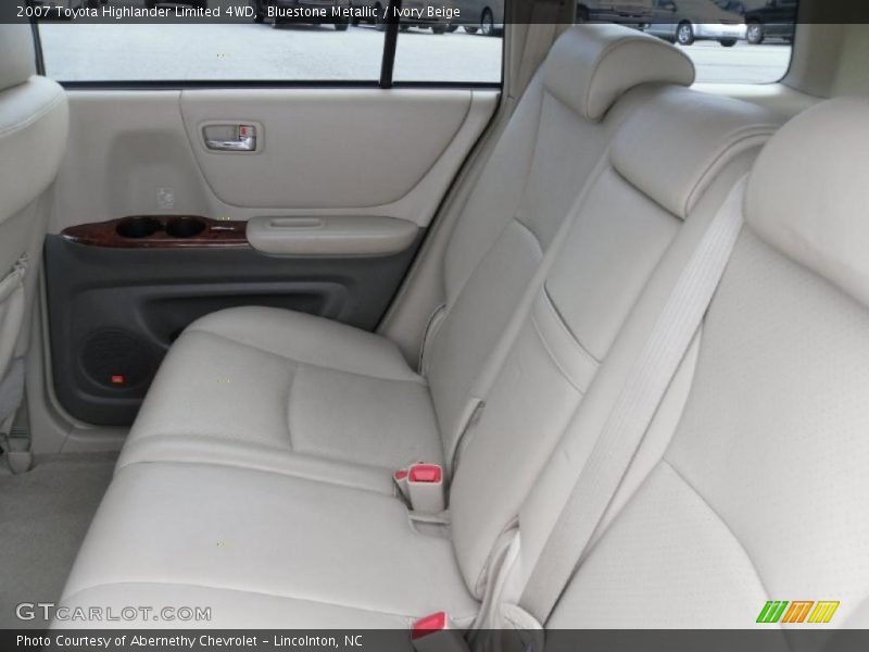 Bluestone Metallic / Ivory Beige 2007 Toyota Highlander Limited 4WD