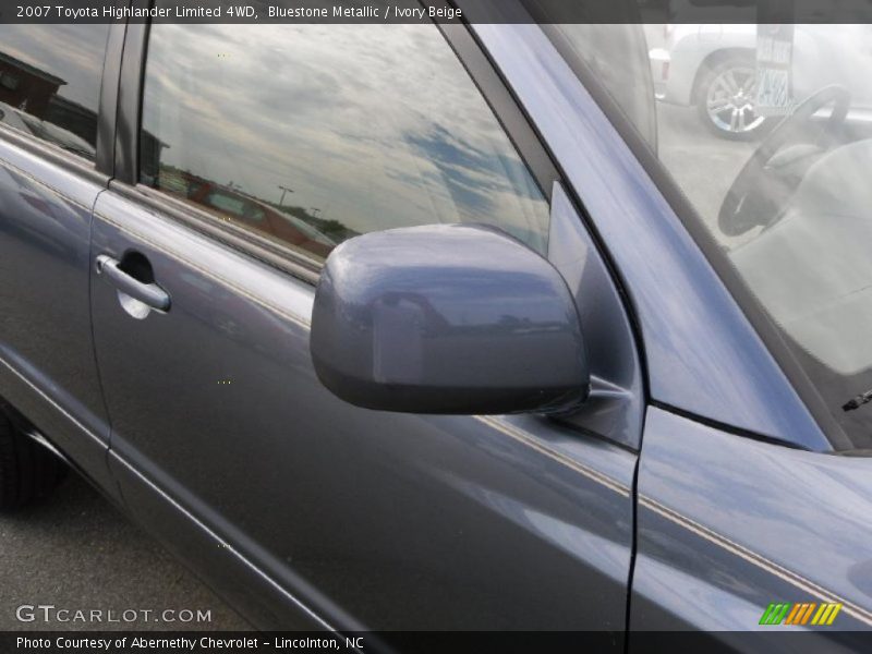 Bluestone Metallic / Ivory Beige 2007 Toyota Highlander Limited 4WD