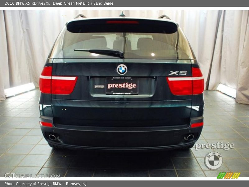 Deep Green Metallic / Sand Beige 2010 BMW X5 xDrive30i