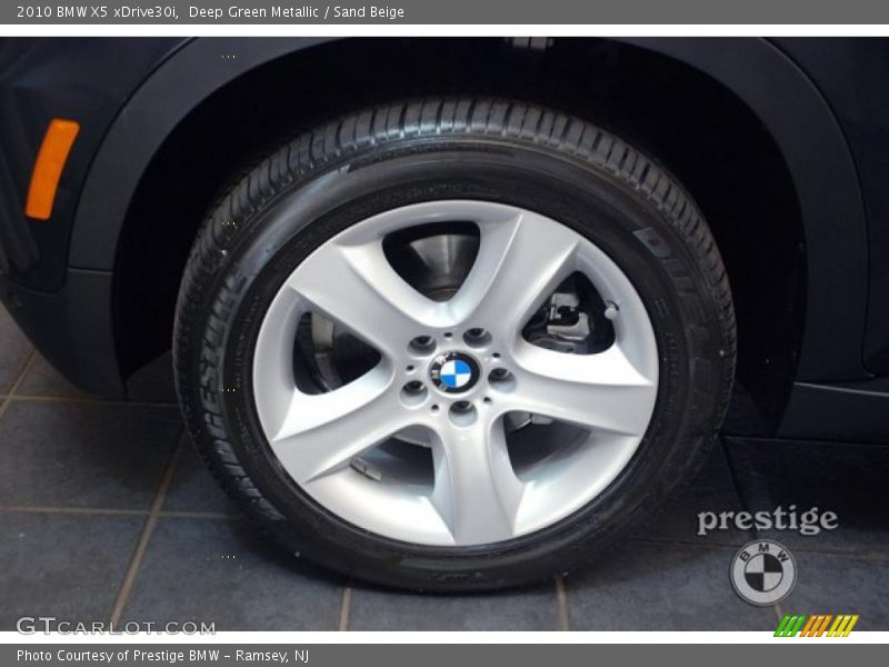 Deep Green Metallic / Sand Beige 2010 BMW X5 xDrive30i