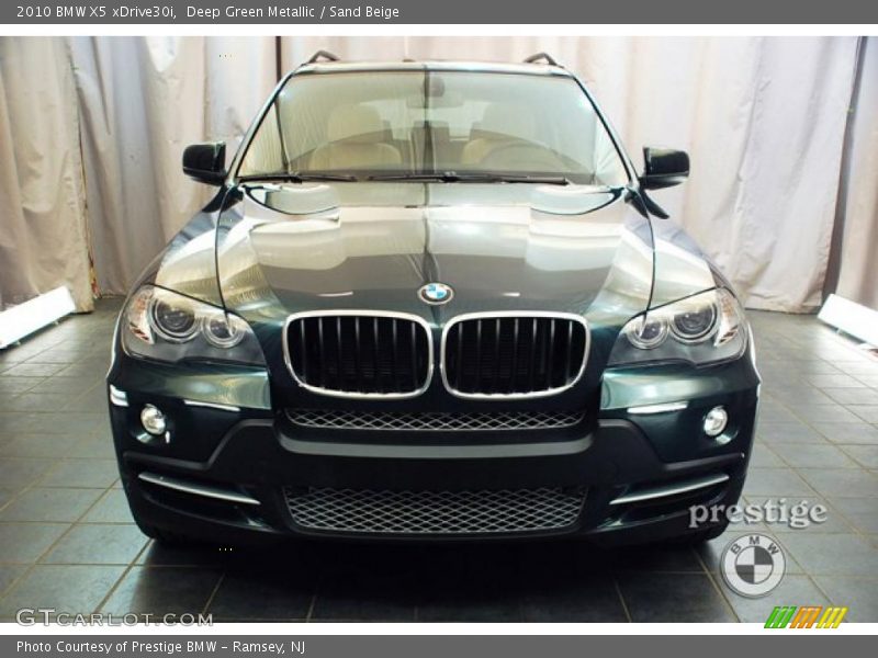 Deep Green Metallic / Sand Beige 2010 BMW X5 xDrive30i