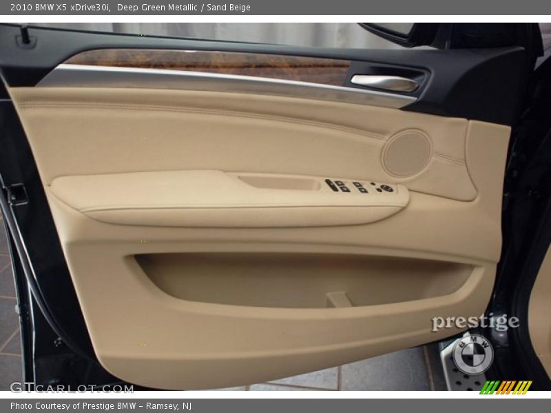 Deep Green Metallic / Sand Beige 2010 BMW X5 xDrive30i