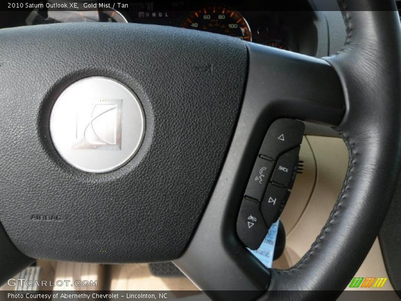 Gold Mist / Tan 2010 Saturn Outlook XE