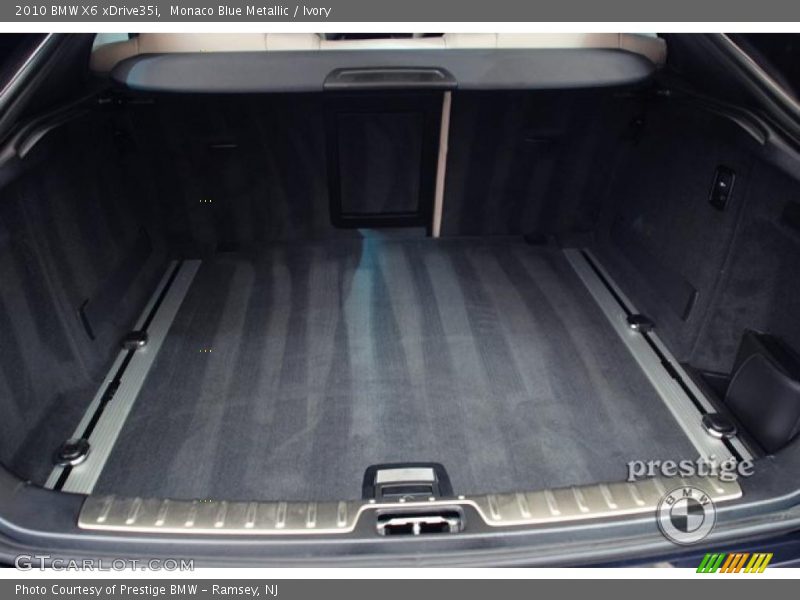 Monaco Blue Metallic / Ivory 2010 BMW X6 xDrive35i