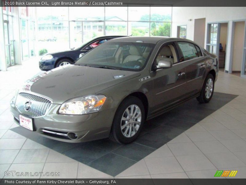 Light Bronze Metallic / Cocoa/Cashmere 2010 Buick Lucerne CXL