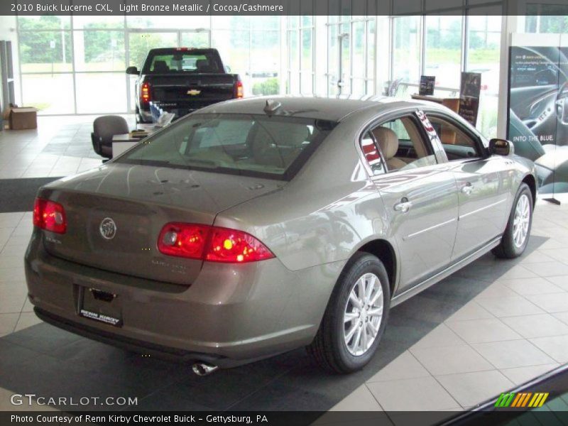 Light Bronze Metallic / Cocoa/Cashmere 2010 Buick Lucerne CXL