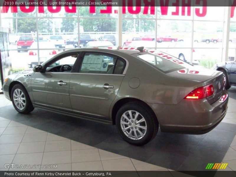 Light Bronze Metallic / Cocoa/Cashmere 2010 Buick Lucerne CXL