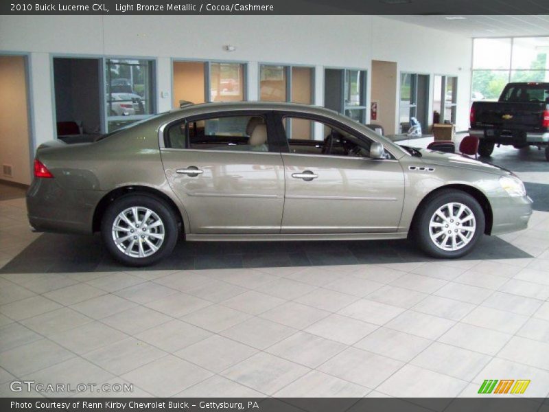 Light Bronze Metallic / Cocoa/Cashmere 2010 Buick Lucerne CXL