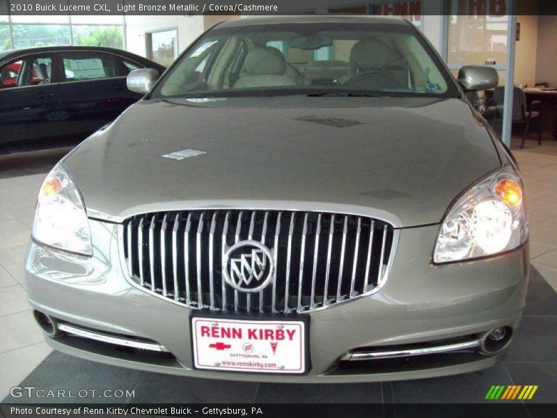 Light Bronze Metallic / Cocoa/Cashmere 2010 Buick Lucerne CXL