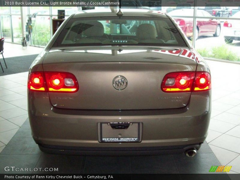 Light Bronze Metallic / Cocoa/Cashmere 2010 Buick Lucerne CXL