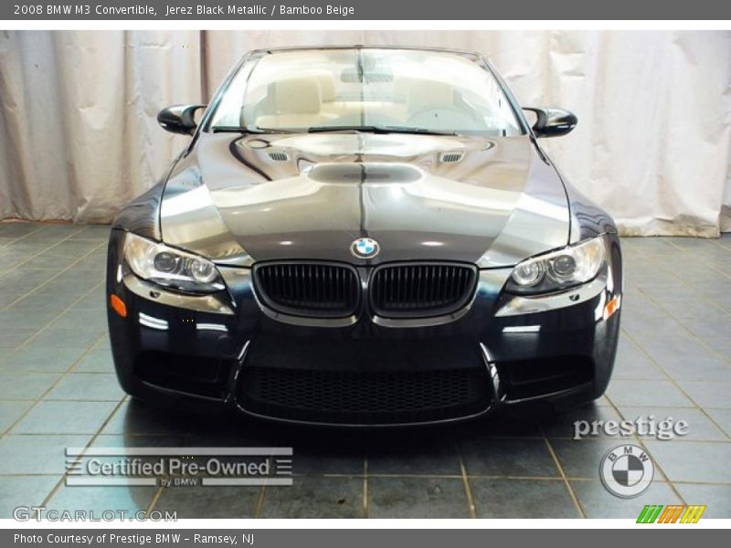 Jerez Black Metallic / Bamboo Beige 2008 BMW M3 Convertible