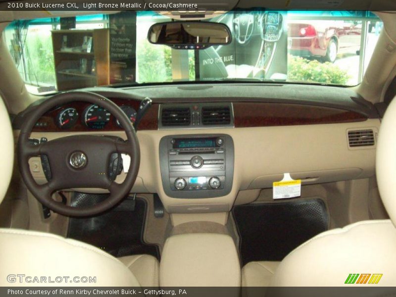 Light Bronze Metallic / Cocoa/Cashmere 2010 Buick Lucerne CXL
