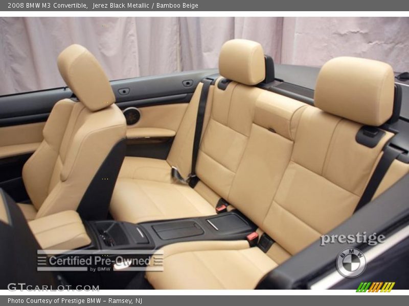 Jerez Black Metallic / Bamboo Beige 2008 BMW M3 Convertible