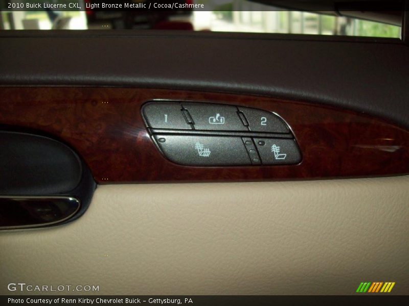 Light Bronze Metallic / Cocoa/Cashmere 2010 Buick Lucerne CXL