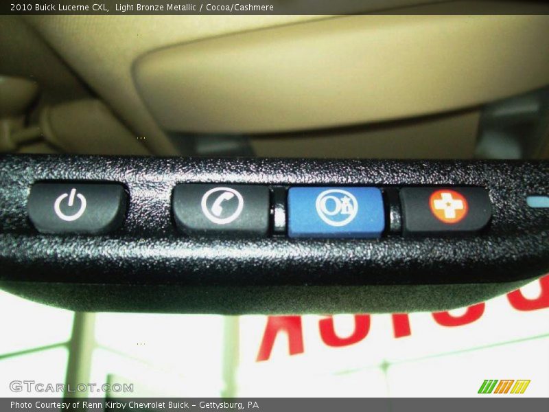Light Bronze Metallic / Cocoa/Cashmere 2010 Buick Lucerne CXL