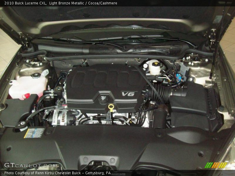 Light Bronze Metallic / Cocoa/Cashmere 2010 Buick Lucerne CXL