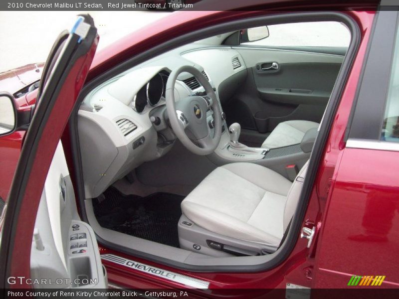 Red Jewel Tintcoat / Titanium 2010 Chevrolet Malibu LT Sedan