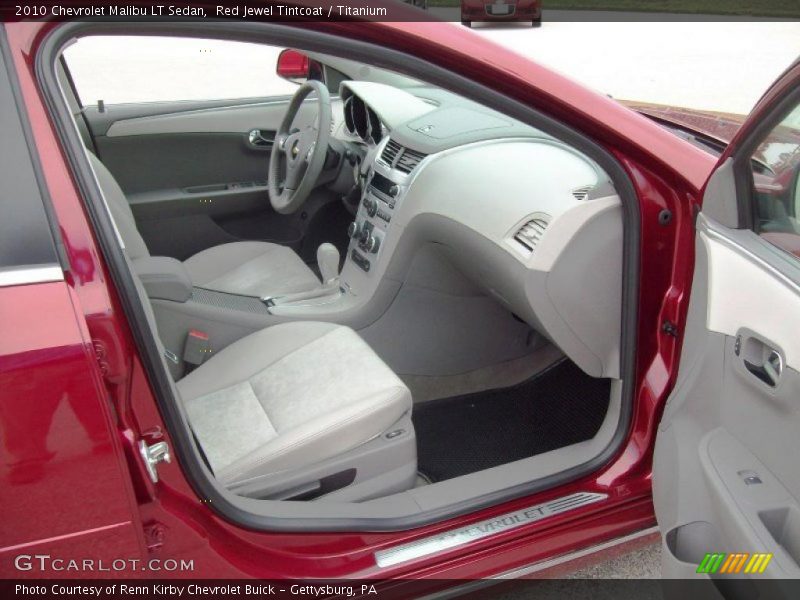 Red Jewel Tintcoat / Titanium 2010 Chevrolet Malibu LT Sedan