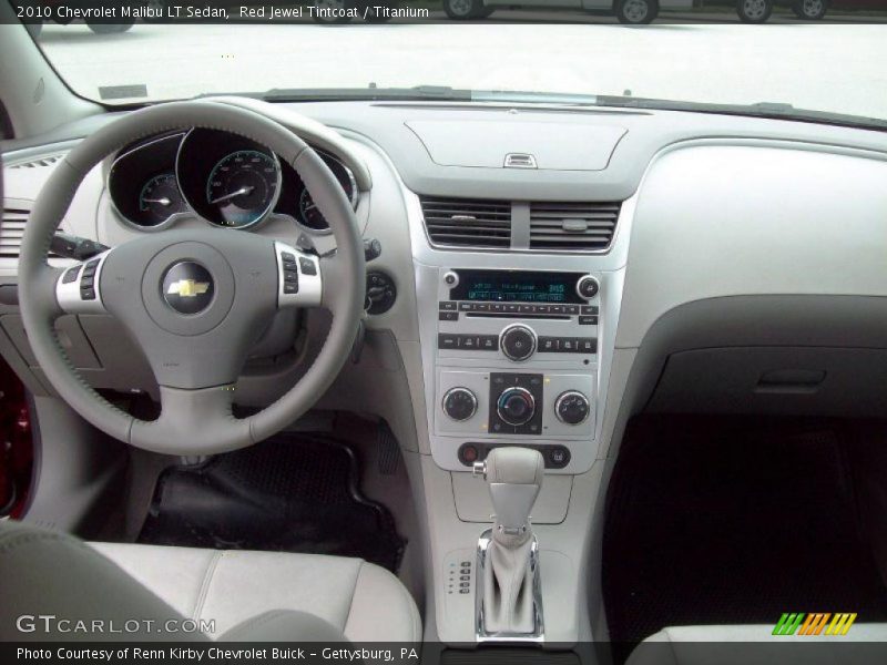 Red Jewel Tintcoat / Titanium 2010 Chevrolet Malibu LT Sedan