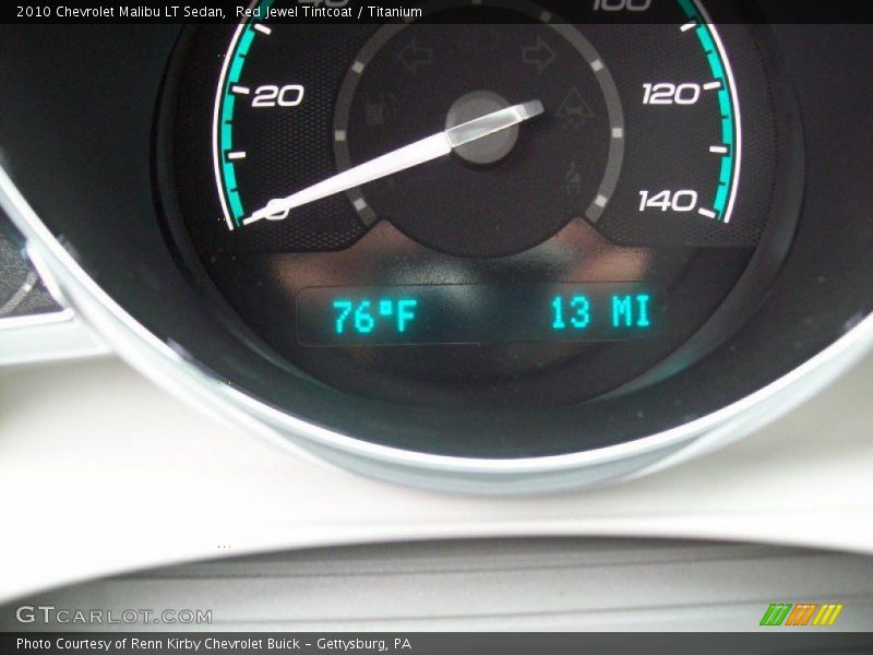 Red Jewel Tintcoat / Titanium 2010 Chevrolet Malibu LT Sedan