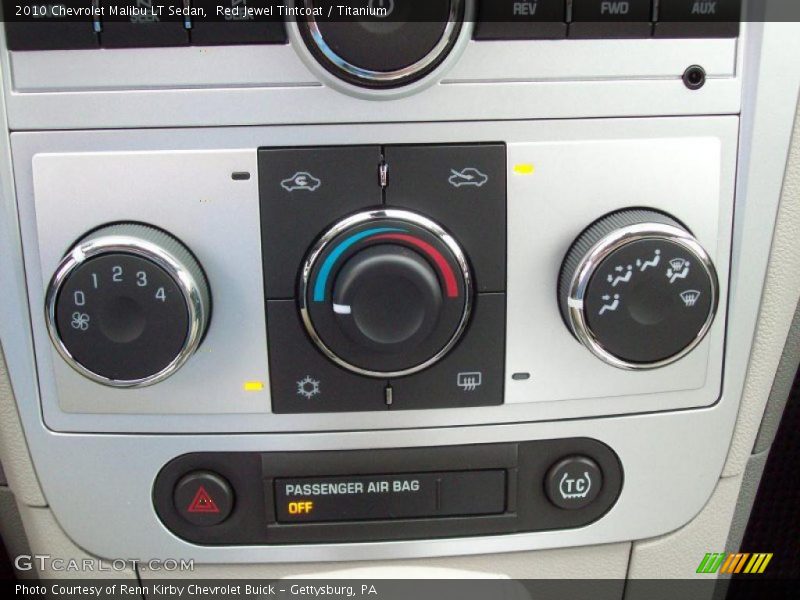 Red Jewel Tintcoat / Titanium 2010 Chevrolet Malibu LT Sedan