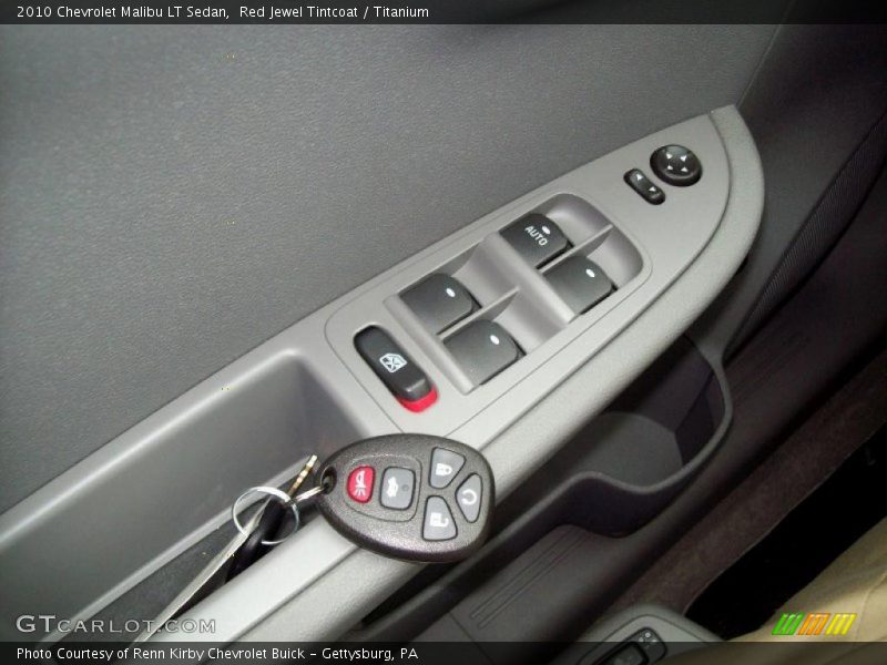 Red Jewel Tintcoat / Titanium 2010 Chevrolet Malibu LT Sedan