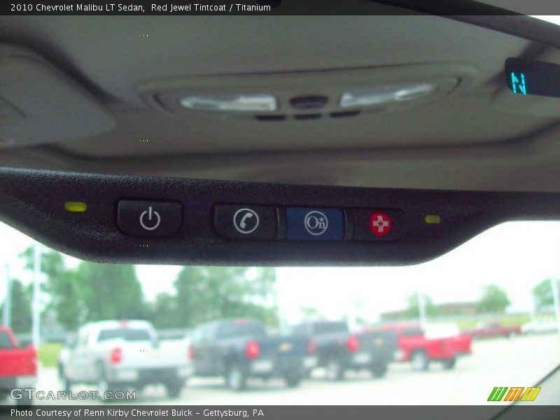 Red Jewel Tintcoat / Titanium 2010 Chevrolet Malibu LT Sedan