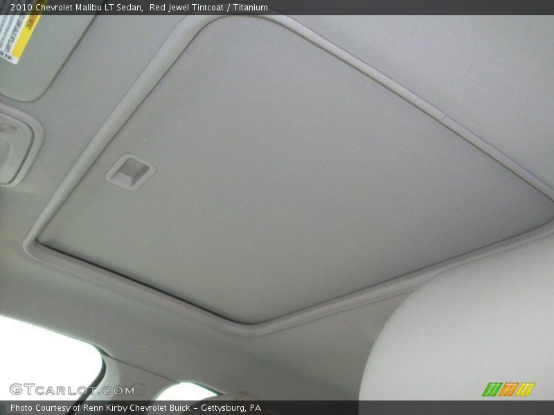 Red Jewel Tintcoat / Titanium 2010 Chevrolet Malibu LT Sedan
