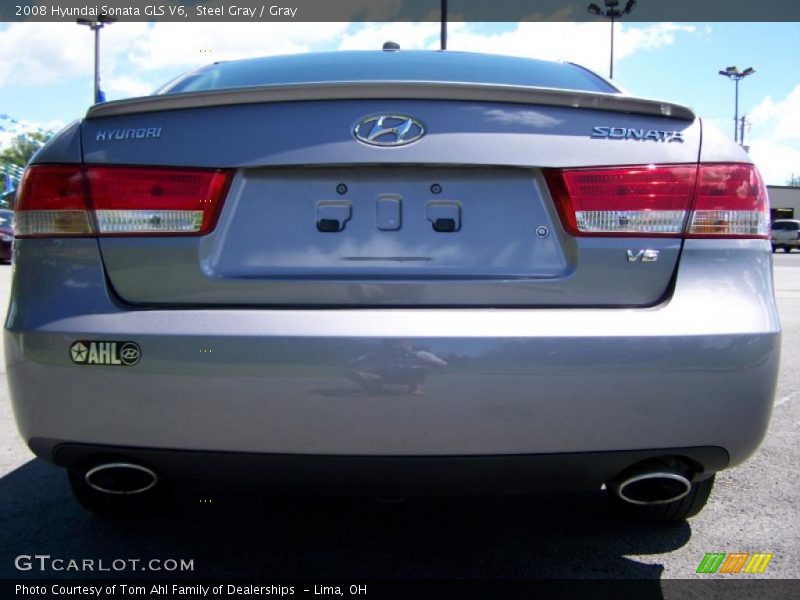 Steel Gray / Gray 2008 Hyundai Sonata GLS V6