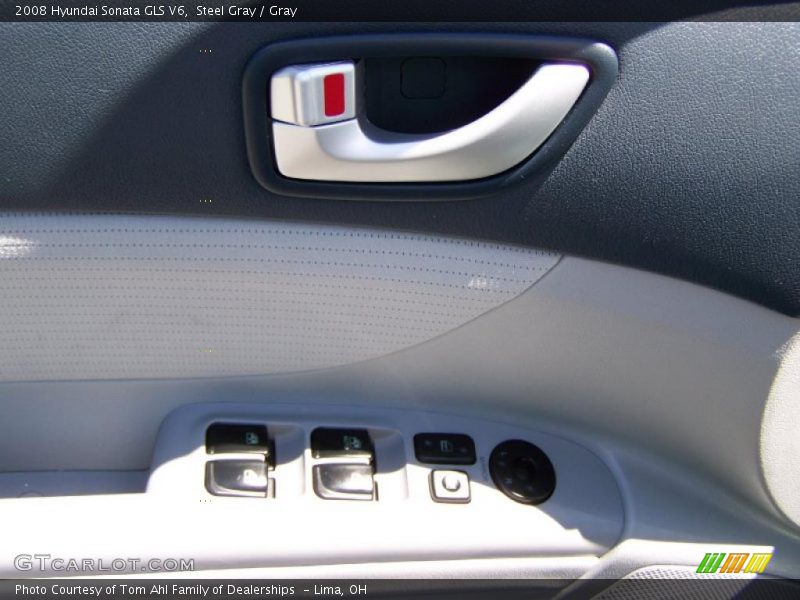 Steel Gray / Gray 2008 Hyundai Sonata GLS V6
