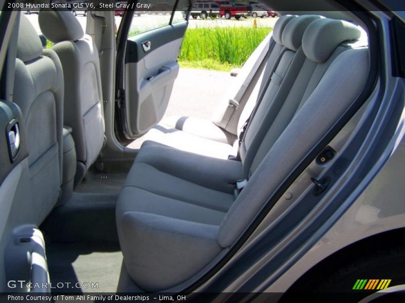 Steel Gray / Gray 2008 Hyundai Sonata GLS V6