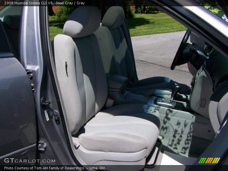 Steel Gray / Gray 2008 Hyundai Sonata GLS V6
