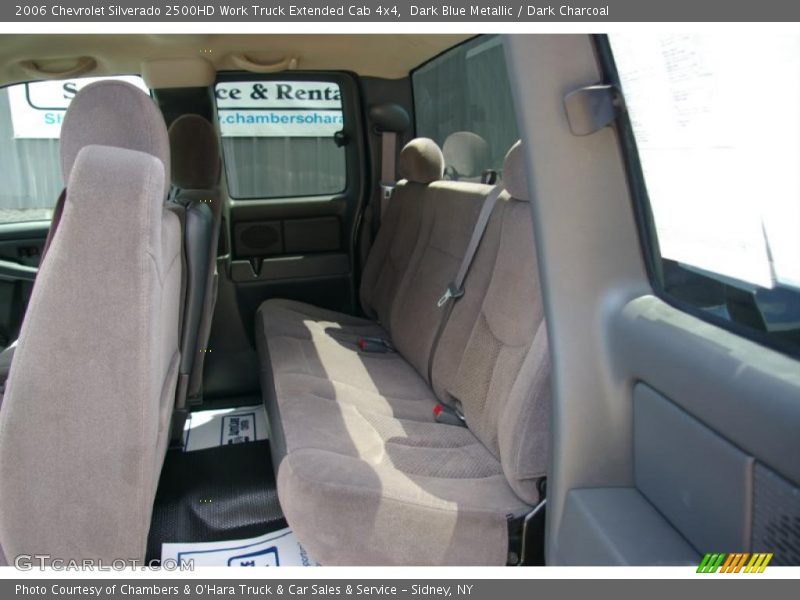 Dark Blue Metallic / Dark Charcoal 2006 Chevrolet Silverado 2500HD Work Truck Extended Cab 4x4