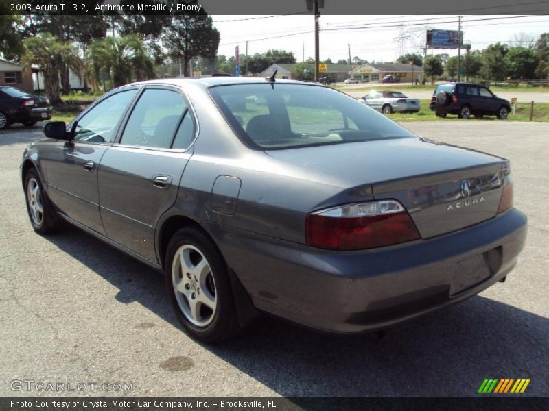 Anthracite Metallic / Ebony 2003 Acura TL 3.2