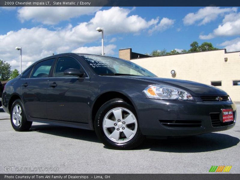 Slate Metallic / Ebony 2009 Chevrolet Impala LT