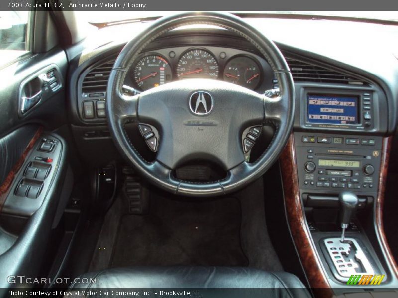 Anthracite Metallic / Ebony 2003 Acura TL 3.2